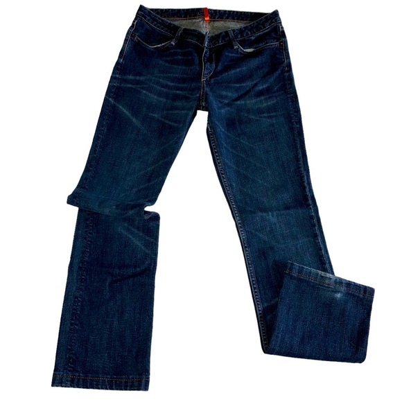 𝅺Earnest Sewn Premium Denim Nordstrom Jeans Stretch Straight Fit American Made - Picture 1 of 12